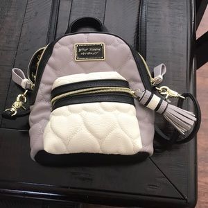 Betsey Johnson backpack/purse